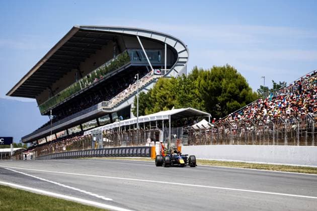 BARCELONA - Max Verstappen (Red Bull Racing) during the Formula 1 Barcelona-Catalonia Grand Prix. SANDER KONING ANP xVIxANPxSportx xxANPxIVx 560992316 originalFilename: 560992316.jpg