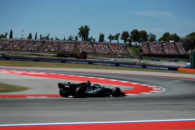 F1 - BARCELONA-CATALUNYA GRAND PRIX 2026 12 KIMI ANTONELLI Andrea (ita), Mercedes AMG F1 Team W17, action during the Formula 1 Barcelona-Catalunya Grand Prix 2026, 7th round of the 2026 Formula One World Championship, WM, Weltmeisterschaft from June 12 to 14, 2026 on the Circuit de Barcelona-Catalunya, in Montmelo, Spain - MontmeloSpain  Copyright: xDPPIx