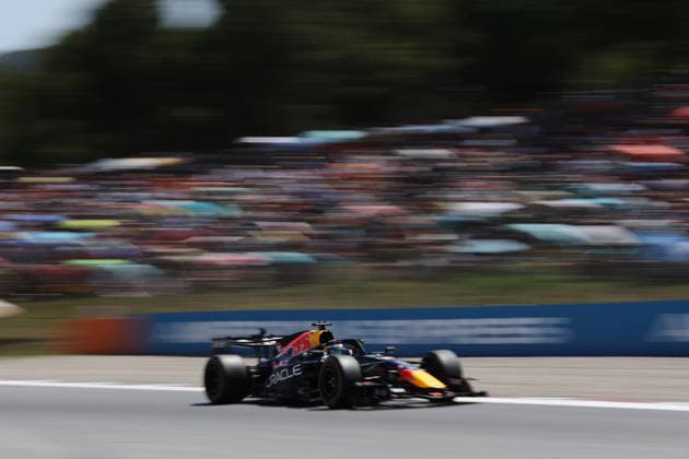 F1 - BARCELONA-CATALUNYA GRAND PRIX 2026 03 VERSTAPPEN Max (nld), Red Bull Racing Ford RB22, action during the Formula 1 Barcelona-Catalunya Grand Prix 2026, 7th round of the 2026 Formula One World Championship, WM, Weltmeisterschaft from June 12 to 14, 2026 on the Circuit de Barcelona-Catalunya, in Montmelo, Spain - MontmeloSpain  Copyright: xDPPIx