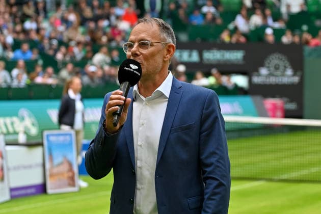 Bjoern Sassenroth (Moderator) TERRA WORTMANN Open 2026, Tennis, ATP, Tennis Herren Tennis Herren 500, Turnier, Qualifikation, 14.06.2026, TERRA WORTMANN Open 2026, Tennis, ATP, Tennis Herren 500, Turnier, Qualifikation, 14.06.2026 Halle