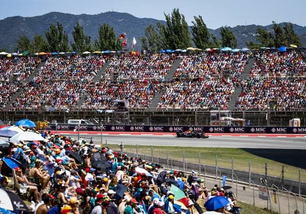 BARCELONA - Max Verstappen (Red Bull Racing) during the Formula 1 Barcelona-Catalonia Grand Prix. SANDER KONING ANP xVIxANPxSportx xxANPxIVx 560992614 originalFilename: 560992614.jpg