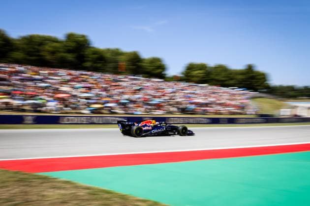 BARCELONA - Max Verstappen (Red Bull Racing) during the Formula 1 Barcelona-Catalonia Grand Prix. SANDER KONING ANP xVIxANPxSportx xxANPxIVx 560992826 originalFilename: 560992826.jpg