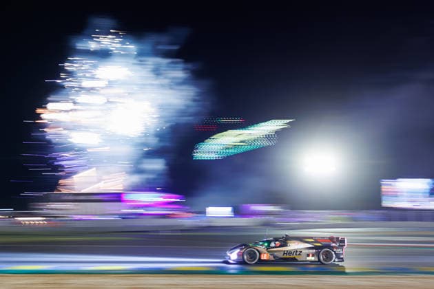 24 HEURES DU MANS 2026 - RACE - SATURDAY 12 DELETRAZ Louis (swi), STEVENS Will (gbr), NATO Norman (fra), Cadillac Hertz Team Jota, Cadillac V-Series.R 12, Hypercar, action, during the 24 Hours of Le Mans 2026, 3rd round of the 2026 FIA World Endurance Championship, on June 13, 2026 on the Circuit des 24 Heures du Mans in Le Mans, France - Le MansFrance  Copyright: xFREDERICxLExFLOCxHx