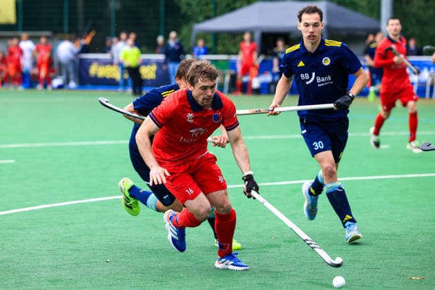 2026_06_14 , Zehlendorfer Wespen vs Berliner Hockey Club, Feldhockey,1. BL , Männer, Clubanlage Wespennest Luke Cornish (Berliner Hockey Club, 16) Berlin Berlin Germany