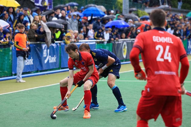 2026_06_14 , Zehlendorfer Wespen vs Berliner Hockey Club, Feldhockey,1. BL , Männer, Clubanlage Wespennest Frederik Gohlke (Berliner Hockey Club, 11) Berlin Berlin Germany