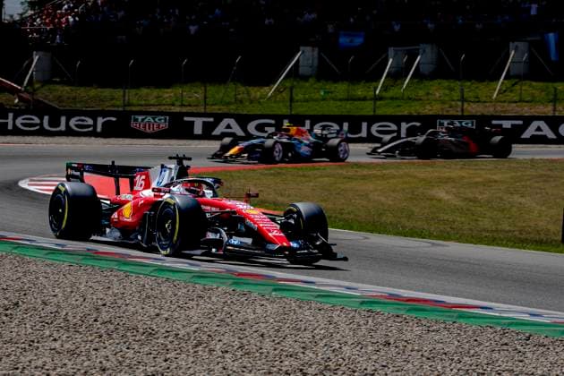 BARCELONA - Formula 1 driver Charles Leclerc of Scuderia Ferrari HP during the Formula 1 Spain-Catalonia at the Circuit de Barcelona-Catalunya on June 14, 2026 in Barcelona, Spain. (Photo by DeFodi Images) -