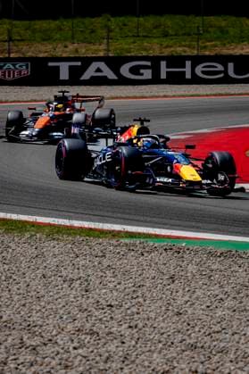 BARCELONA - Formula 1 driver Max Verstappen of Oracle Red Bull Racing during the Formula 1 Spain Catalonia at the Circuit de Barcelona-Catalunya on June 14, 2026 in Barcelona, Spain. (Photo by DeFodi Images) -