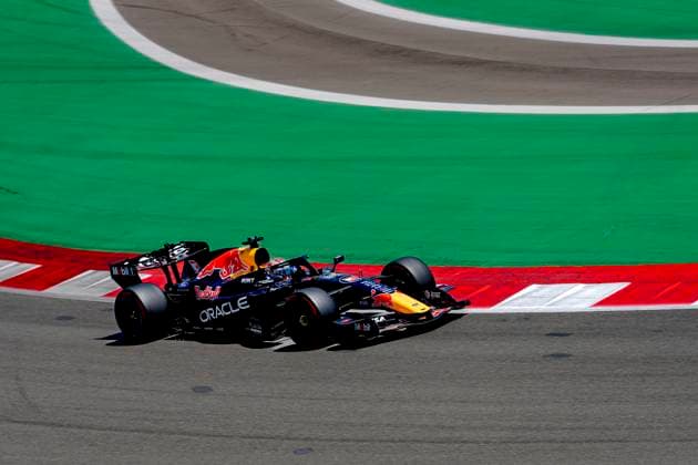 BARCELONA - Formula 1 driver Max Verstappen of Oracle Red Bull Racing during the Formula 1 Spain Catalonia at the Circuit de Barcelona-Catalunya on June 14, 2026 in Barcelona, Spain. (Photo by DeFodi Images) -