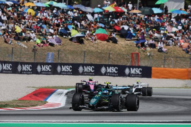 F1 - BARCELONA-CATALUNYA GRAND PRIX 2026 14 ALONSO Fernando (spa), Aston Martin F1 Team AMR26, action during the Formula 1 Barcelona-Catalunya Grand Prix 2026, 7th round of the 2026 Formula One World Championship, WM, Weltmeisterschaft from June 12 to 14, 2026 on the Circuit de Barcelona-Catalunya, in Montmelo, Spain - MontmeloSpain  Copyright: xDPPIx