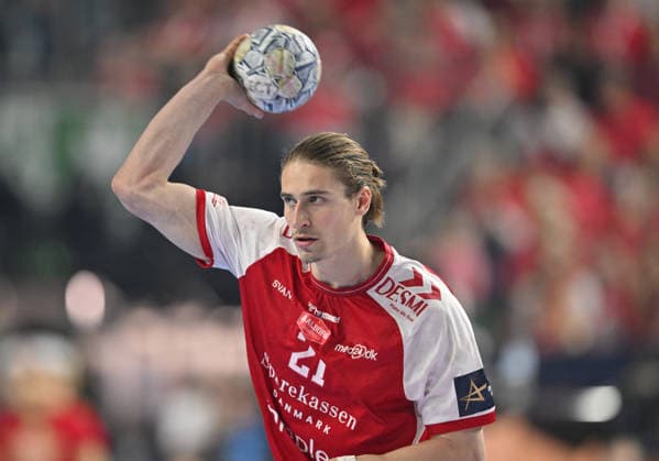 Juri Knorr (AH) Aktion. Handball Champions League Final Four 2026, Spiel um Platz 3., Aalborg Handbold (AH) - SC Magdeburg (MD), am 14.06.2026 in Koeln Deutschland. Â