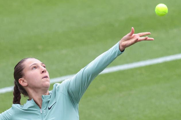 VANDA Pharmaceuticals Berlin Tennis Open 2026 Ella Seidel during VANDA Pharmaceuticals Berlin Tennis Open 2026 in Berlin, Germany, on June 14, 2026 Berlin Germany  Copyright: xFotoxOlimpikx originalFilename:jastrzebowski-vandapha260614_npa9O.jpg