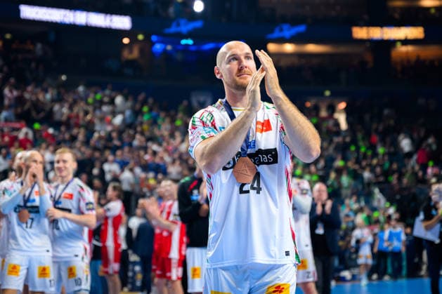 Koeln, Deutschland: Handball EHF CL Final 4 - Spiel Platz 3 - Aalborg Handbold - SC Magdeburg Christian O Sullivan (SC Magdeburg) Koeln Lanxess Arena Nordrhein-Westfalen Deutschland