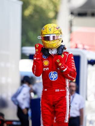 BARCELONA - Lewis Hamilton (Ferrari) after the Formula 1 Barcelona-Catalonia Grand Prix. SANDER KONING ANP xVIxANPxSportx xxANPxIVx 560995904 originalFilename: 560995904.jpg