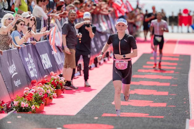 TRIATHLON - Ironman Austria 2026 KLAGENFURT,AUSTRIA,14.JUN.26 - TRIATHLON - Ironman Kaernten-Klagenfurt. Image shows Anna Morsink (NED).  GEPAxpictures xMatthiasxTrinkl