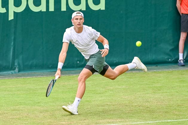 Tom Gentzsch (Deutschland) TERRA WORTMANN Open 2026, Tennis, ATP, Tennis Herren Tennis Herren 500, Turnier, Qualifikation, 14.06.2026, TERRA WORTMANN Open 2026, Tennis, ATP, Tennis Herren 500, Turnier, Qualifikation, 14.06.2026 Halle