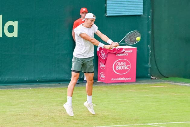 Tom Gentzsch (Deutschland) TERRA WORTMANN Open 2026, Tennis, ATP, Tennis Herren Tennis Herren 500, Turnier, Qualifikation, 14.06.2026, TERRA WORTMANN Open 2026, Tennis, ATP, Tennis Herren 500, Turnier, Qualifikation, 14.06.2026 Halle