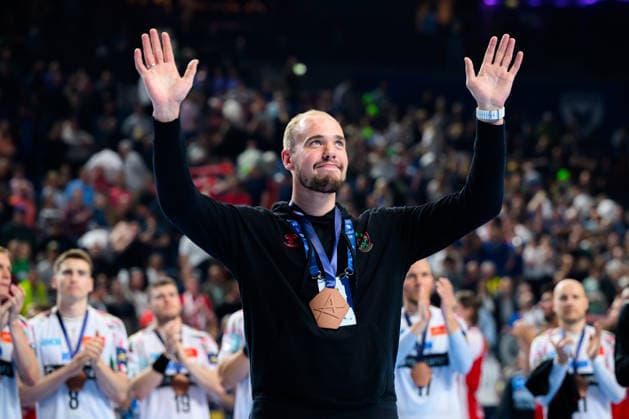 Koeln, Deutschland: Handball EHF CL Final 4 - Spiel Platz 3 - Aalborg Handbold - SC Magdeburg Tim Zechel (Magdeburg) Koeln Lanxess Arena Nordrhein-Westfalen Deutschland