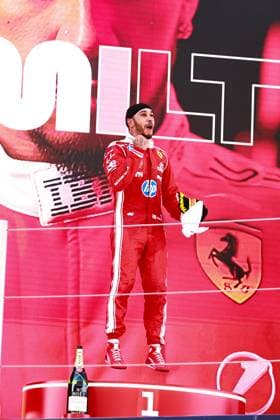44 HAMILTON Lewis (gbr), Scuderia Ferrari SF-26, action during the Formula 1 Barcelona-Catalunya Grand Prix 2026, 7th round of the 2026 Formula One World Championship, WM, Weltmeisterschaft from June 12 to 14, 2026 on the Circuit de Barcelona-Catalunya, in Montmelo, Spain - Photo: Hoch Zwei Montmelo Spain