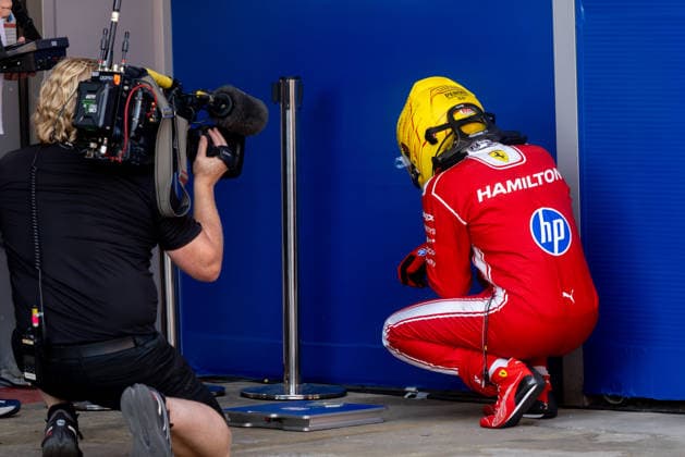Lewis Hamilton Sieger Formel 1 Grand Prix Barcelona-Catalunya 2026 (Scuderia Ferrari HP, Großbritannien, 44), ESP, Formel 1 Weltmeisterschaft, Grand Prix von Barcelona-Catalunya, Circuit de Barcelona-Catalunya, Rennen Podium, Saison 2026, 14.06.2026 ESP, Formel 1 Weltmeisterschaft, Grand Prix von Barcelona-Catalunya, Circuit de Barcelona-Catalunya, Rennen Podium, Saison 2026, 14.06.2026 Barcelona