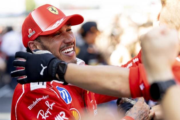BARCELONA - Lewis Hamilton (Ferrari) after the Formula 1 Barcelona-Catalonia Grand Prix. SANDER KONING ANP xVIxANPxSportx xxANPxIVx 560998770 originalFilename: 560998770.jpg