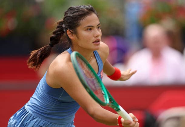 Emma Raducanu of GBR in action HSBC Queen s Club Championships, Day Nine, Tennis, Queen s Club, West Kensington, London, UK - 14 Jun 2026London Queen s Club United Kingdom  Copyright: xEllaxLing Shutterstockx 16920007bd
