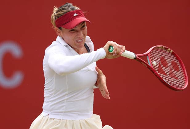 Donna Vekic of Croatia in action HSBC Queen s Club Championships, Day Nine, Tennis, Queen s Club, West Kensington, London, UK - 14 Jun 2026London Queen s Club United Kingdom  Copyright: xEllaxLing Shutterstockx 16920007be