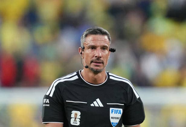 Slavko Vincic (Slovenia) looks on during Brazil and Morocco, Group C FIFA World Cup, WM, Weltmeisterschaft, Fussball 2026, Met Life Stadium, New jersey, USA on June 13, 2026. Thor Wegner DeFodi Images. (Photo by DeFodi Images) - *** Slavko Vincic Slovenia looks on during Brazil and Morocco, Group C FIFA World Cup 2026, Met Life Stadium, New jersey, USA on June 13, 2026 Thor Wegner DeFodi Images Photo by DeFodi Images