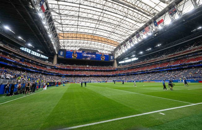 Fußball, Herren, FIFA World Cup, WM, Weltmeisterschaft, Fussball 2026 in Mexiko, Kanada und USA, Spiel in Houston (Gruppe E, 1. Spieltag), Deutschland - Curacao, Blick ins Stadion, 14.06. 2026,