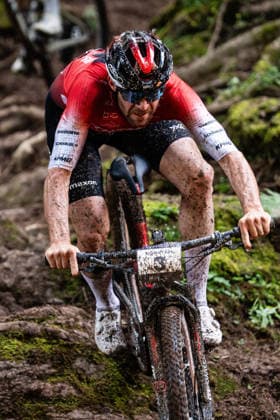 MOUNTAINBIKE - UCI MTB World Series LEOGANG,AUSTRIA,14.JUN.26 - CYCLING, MOUNTAIN BIKE - UCI Mountainbike World Cup, Cross-Country Olympic. Image shows Lars Forster (SUI).  GEPAxpictures xJulioxArellano