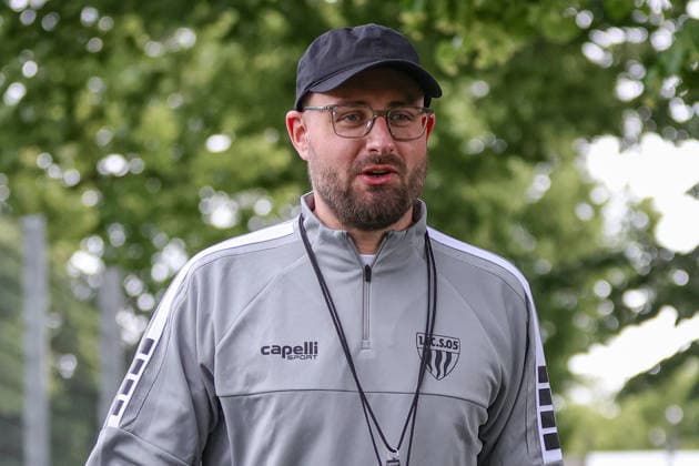 Fußball, Regionalliga, FC Schweinfurt 05 Trainingsauftakt 2026 2027 Trainer Jan Gernlein (FC Schweinfurt 05), Einzelfoto Schweinfurt Riedel Bau Arena im Sachs-Stadio Bayern Unterfranken Deutschland