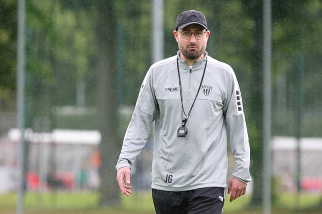 14.06.2026, Fußball, Herren, Regionalliga Bayern, Saison 2026 2027: Trainingsauftakt FC Schweinfurt 05 Trainer Jan Gernlein (FC Schweinfurt 05), Porträt, Einzelbild Schweinfurt Riedel Bau Arena im Sachs-Stadio Bayern Unterfranken Deutschland