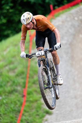 MOUNTAINBIKE - UCI MTB World Series LEOGANG,AUSTRIA,14.JUN.26 - CYCLING, MOUNTAIN BIKE - UCI Mountainbike World Cup, Cross-Country Olympic. Image shows Knut Rouhme (NOR).  GEPAxpictures xJulioxArellano