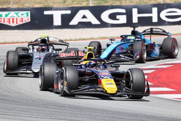 Formula 2 Championship - Round 5 Barcelona - Feature Race Nikola Tsolov of Campos Racing during the Formula 2 MSC Cruises Gran Premio de Barcelona-Catalunya Race at Barcelona-Catalunya Circuit in Barcelona, Spain, on June 14, 2026. Barcelona Barcelona Spain  Copyright: xUrbanandsportx originalFilename:urbanandsport-formula2260614_npaeW.jpg