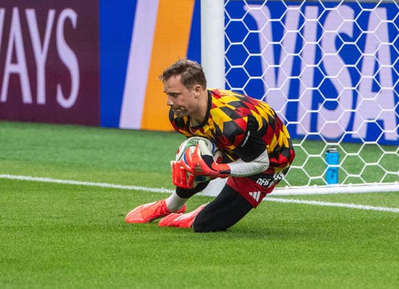 Fußball, Herren, FIFA World Cup, WM, Weltmeisterschaft, Fussball 2026 in Mexiko, Kanada und USA, Spiel in Houston (Gruppe E, 1. Spieltag), Deutschland - Curacao, Torhüter Manuel Neuer (Deutschland) bei der Erwärmung, 14.06. 2026,