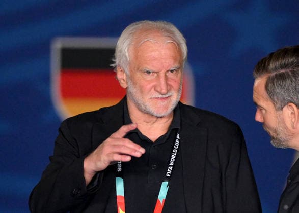 Fussball FIFA WM 2026 Vorrunde Gruppe E in Houston Deutschland - Curacao 14.06.2026 Rudi Völler GER Sportdirektor