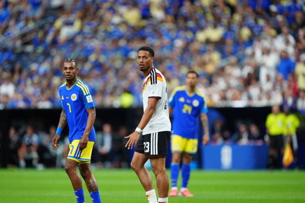 Germany v Curacao - FIFA World Cup, WM, Weltmeisterschaft, Fussball 2026 - Group E HOUSTON, UNITED STATES - JUNE 14: Felix Nmecha of Germany in action during the 2026 FIFA World Cup First Stage Group E match between Germany and Curacao at NRG Stadium (Houston Stadium) in Houston, Texas, United States on June 14, 2026. Hakan Akgun Anadolu Texas United States. Editorial use only. Please get in touch for any other usage.  Copyright: x2026xAnadoluxHakanxAkgunx