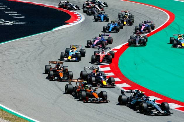 Start during the Formula 1 Barcelona-Catalunya Grand Prix 2026, 7th round of the 2026 Formula One World Championship, WM, Weltmeisterschaft from June 12 to 14, 2026 on the Circuit de Barcelona-Catalunya, in Montmelo, Spain - Photo: Hoch Zwei Montmelo Spain