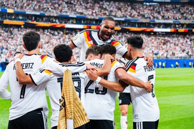 FIFA Fussball Weltmeisterschaft 2026, Gruppe E, Spiel 1, Deutschland vs. Curacao, 14.06.2026 im NRG Stadium in Houston, Texas Tor zum 1:0 durch Felix Nmecha