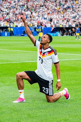 FIFA Fussball Weltmeisterschaft 2026, Gruppe E, Spiel 1, Deutschland vs. Curacao, 14.06.2026 im NRG Stadium in Houston, Texas Tor zum 1:0 durch Felix Nmecha