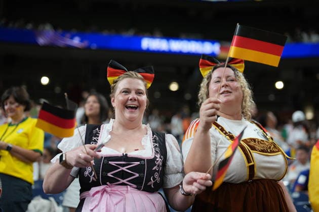 Germany v Curacao - FIFA World Cup, WM, Weltmeisterschaft, Fussball 2026 - Group E HOUSTON, UNITED STATES - JUNE 14: Germany fans gather prior to 2026 FIFA World Cup First Stage Group E match between Germany and Curacao at NRG Stadium (Houston Stadium) in Houston, Texas, United States on June 14, 2026. Hakan Akgun Anadolu Texas United States. Editorial use only. Please get in touch for any other usage.  Copyright: x2026xAnadoluxHakanxAkgunx
