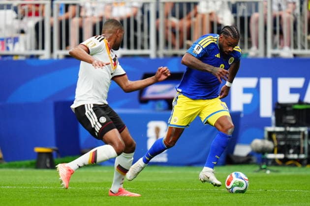 Germany v Curacao - FIFA World Cup, WM, Weltmeisterschaft, Fussball 2026 - Group E HOUSTON, UNITED STATES - JUNE 14: Jurgen Locadia of Curacao in action during the 2026 FIFA World Cup First Stage Group E match between Germany and Curacao at NRG Stadium (Houston Stadium) in Houston, Texas, United States on June 14, 2026. Hakan Akgun Anadolu Texas United States. Editorial use only. Please get in touch for any other usage.  Copyright: x2026xAnadoluxHakanxAkgunx