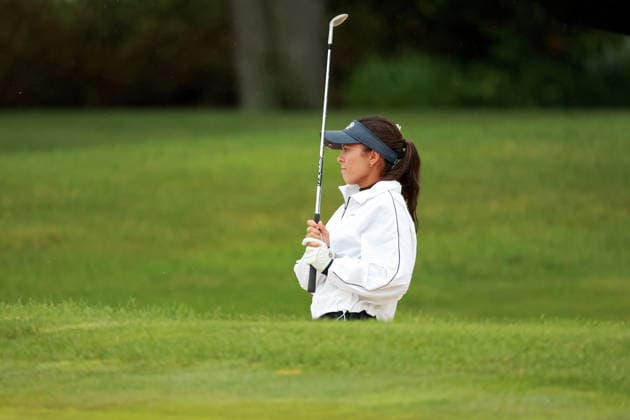 Dow Championship Midland, MI - JUNE 14: Rookie Yana Wilson of the United States hits from the bunker to the 3rd green during the final round of the Dow Championship at Midland Country Club on June 14, 2026 in Midland, Michigan. Midland Michigan United States  Copyright: xAmyxLemusx originalFilename:lemus-dowchamp260614_npjKe.jpg