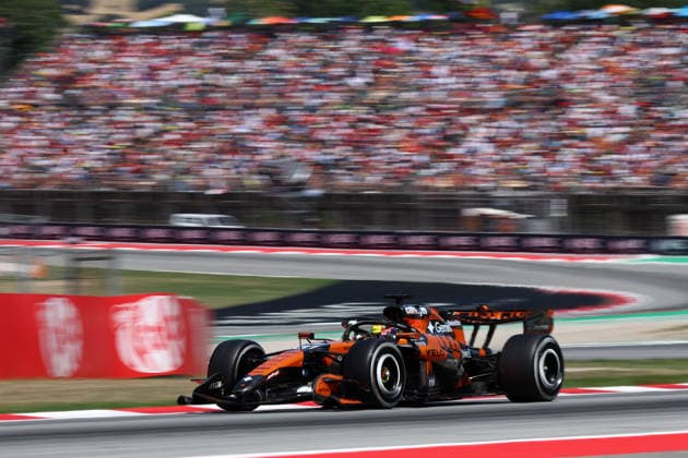 F1 Gran Prix of Spain Oscar Piastri of McLaren Mastercard Formula 1 Team on track during the F1 Grand Prix of Catalunya at Montemelo Circuit on June 14, 2026 in Barcelona, Spain. . Barcelona Circuit de Catalunya Spain Copyright: xMarcoxCanonierox