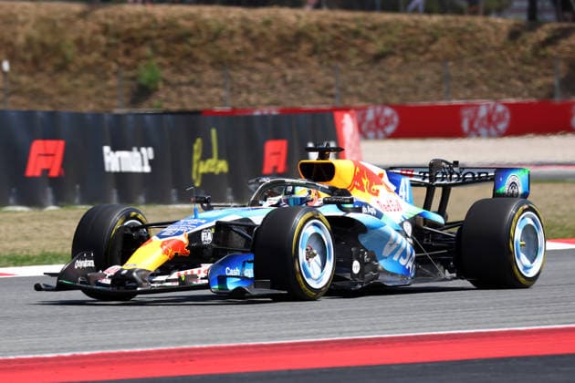 F1 Gran Prix of Spain Arvid Lindblad of Visa Cash App Racing Bulls F1 Team on track during the F1 Grand Prix of Catalunya at Montemelo Circuit on June 14, 2026 in Barcelona, Spain. . Barcelona Circuit de Catalunya Spain Copyright: xMarcoxCanonierox
