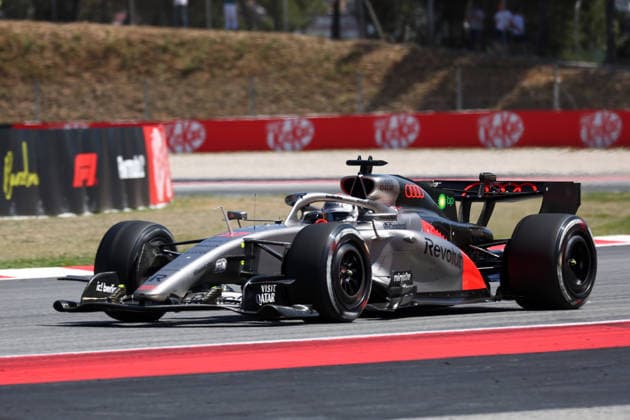 F1 Gran Prix of Spain Nico Hulkenberg of Audi Revolut F1 Team on track during the F1 Grand Prix of Catalunya at Montemelo Circuit on June 14, 2026 in Barcelona, Spain. . Barcelona Circuit de Catalunya Spain Copyright: xMarcoxCanonierox