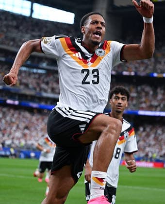 Gc Houston (Stati Uniti) 14 06 2026 - Mondiali di Calcio 2026 Germania-Curacao foto Giacomo Cosua Image nella foto: esultanza gol Felix Nmecha 