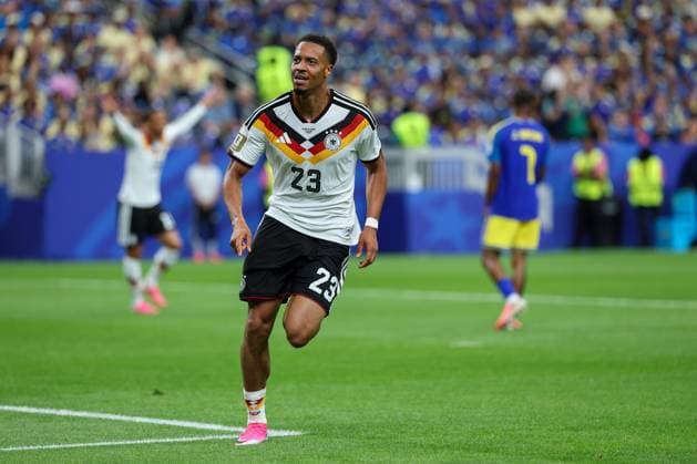 Torjubel von Felix Nmecha 23 (Deutschland) zum 1:0, Deutschland vs. Curacao, Fussball, Weltmeisterschaft 2026, Gruppenphase, 14.06.2026 Houston Texas USA