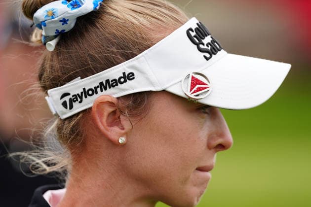 MIDLAND, MI - JUNE 14: LPGA, Golf Damen golfer Nelly Korda walks the 18th hole on June 14, 2026, during the final round of the LPGA Dow Championship at Midland Country Club in Midland, Michigan. (Photo by Brian Spurlock Icon Sportswire) GOLF: JUN 14 LPGA Dow Championship EDITORIAL USE ONLY Icon2606148
