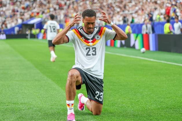 Torjubel von Felix Nmecha 23 (Deutschland) zum 1:0, Deutschland vs. Curacao, Fussball, Weltmeisterschaft 2026, Gruppenphase, 14.06.2026 Houston Texas USA