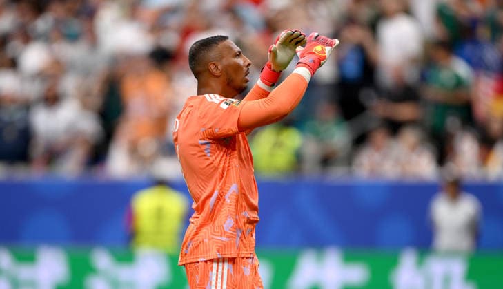 Fussball FIFA WM 2026 Vorrunde Gruppe E in Houston Deutschland - Curacao 14.06.2026 Torwart Eloy Room (Curacao)
